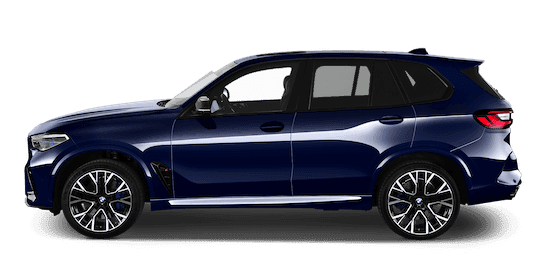 bmw x5 m seitenansicht in blau bmw x5 m seitenansicht in blau