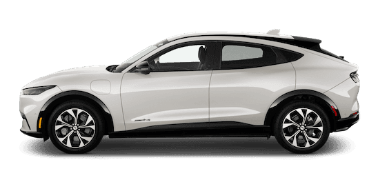 ford mustang mach e seitenansicht
