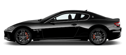 maserati granturismo seitenansicht in schwarz maserati granturismo seitenansicht in schwarz