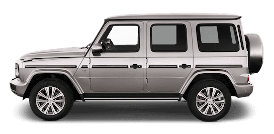 mercedes benz g klasse seitenansicht