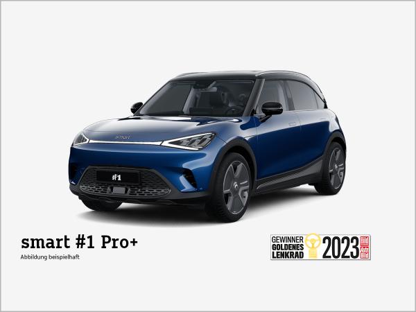 smart #1 Pro+ MY27⚡(22kW AC/Pano/Navi/LED/360°/18Zoll/uvm.)