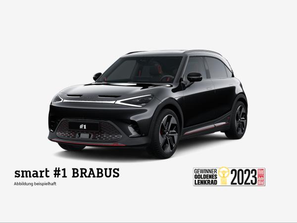 smart #1 BRABUS MY27⚡(Allrad/Wärmepumpe/Ambient/Head-up/Soundsystem/Pano/LED+)