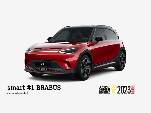 smart #1 BRABUS MY27⚡(Allrad/Ambient/Head-up/Soundsystem/Pano/LED+)