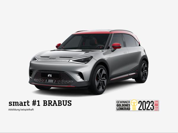 smart #1 BRABUS MY27⚡(Allrad/Ambient/Head-up/Soundsystem/Pano/LED+)