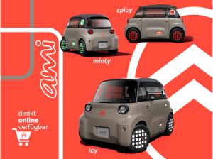 Citroën Ami NEU! ami colour | inkl. Farbpaket  in  spicy rot oder minty grün