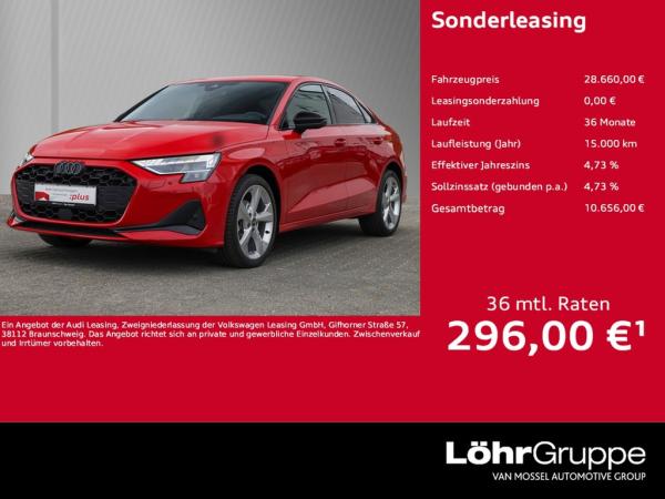 Audi A3 Limousine 30 TFSI S line 6-Gang Sonos GWP