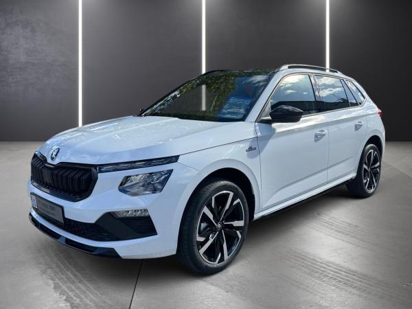 Skoda Kamiq 1.5 TSI DSG Monte Carlo ACC AHK Matrix  Garantie in Weiß/Grau