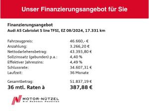 Audi A5 40 TFSI S-TR S-LINE MATRIX+NAVI+RFK