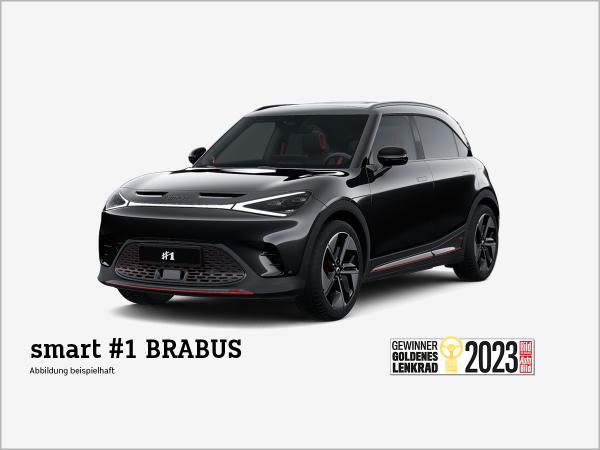 smart #1 BRABUS MY27❗️inkl. 6.000€ E-Prämie Anzahlung¹❗️(Allrad/Wärmepumpe/Ambient/Head-up/Soundsystem/Pano/L