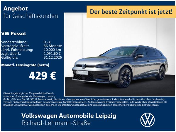 Volkswagen Passat R-Line eHybrid Preisvorteil 12064€