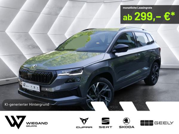 Skoda Karoq 2.0 TSI DSG Sportline 4X4 NAVI AHK MATRIX-LED *955*