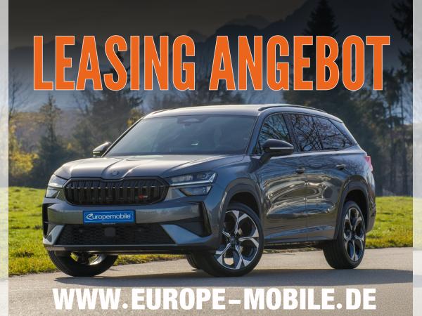 Skoda Kodiaq RS TOP  2.0 TSI 195kW 4x4 DSG (UVP 66.009€) 7-SITZE/PANO/MATRIX/TRAILER/WINTER/360/CANTON/4J.GARANTI