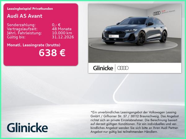 Audi A5 Avant TDI qu. S line Matrix AHK HuD B&O 360°