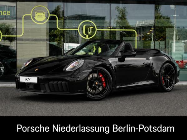 Porsche 911 🔥Carrera 4 GTS Cabriolet | 541 PS T-Hybrid ⚡ | Sofort verfügbar | Tiefschwarzmetallic
