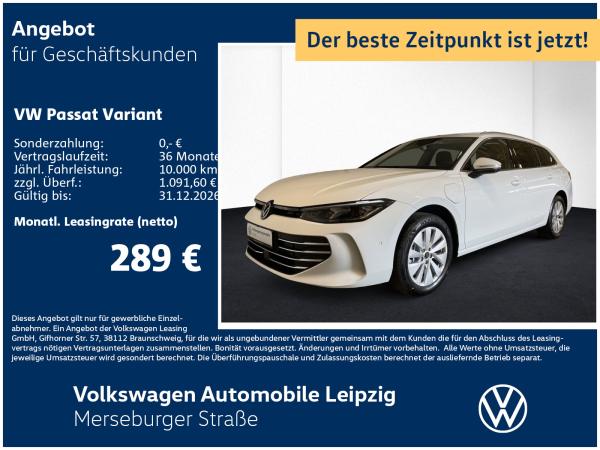 Volkswagen Passat Business 1.5 TSI eHybrid IQ.LIGHT