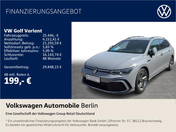 Volkswagen Golf Variant VIII 1.5 eTSI DSG R-Line Navi LED SHZ