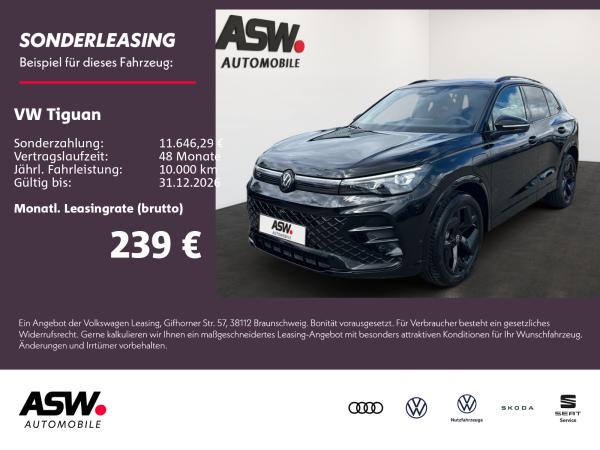 Volkswagen Tiguan R-Line 1,5 eHybrid 6-GANG-DSG BLACK STYLE AHK Head-Up 360°-Kamera ***SOFORT VERFÜGBAR***