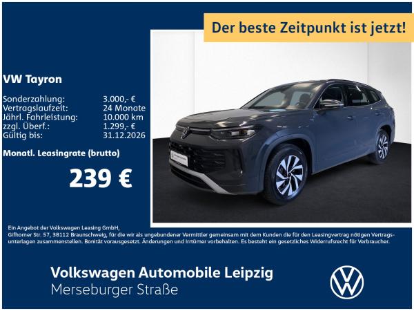 Volkswagen Tayron Life eTSI DSG Preisvorteil 10124 €