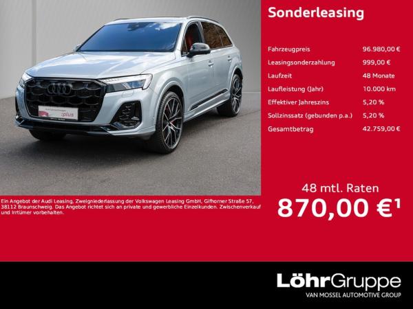 Audi SQ7 4.0 TFSI Leder AHK Matrix ACC B&O Nachtsicht