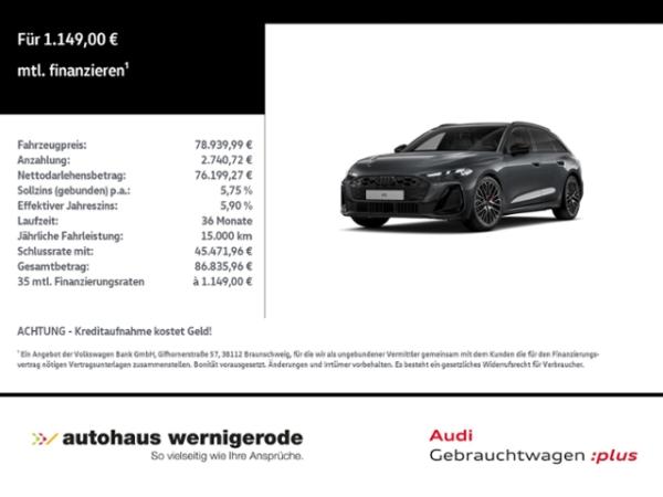Audi A5 Avant e-hybrid quattro S tronic