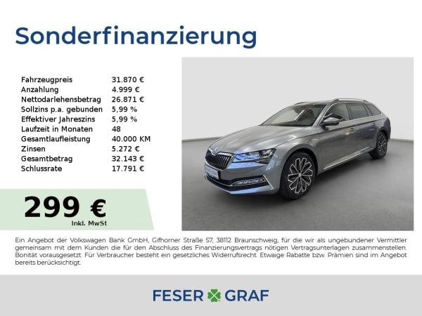 Skoda Superb L&K 2,0l TDI DSG *RFK SHZ MATRIX NAVI*