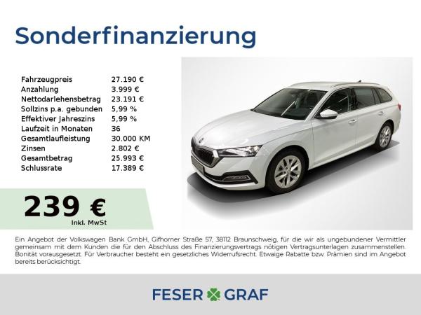 Skoda Octavia Selection 1,5l TSI M-HEV *RFK SHZ NAVI L