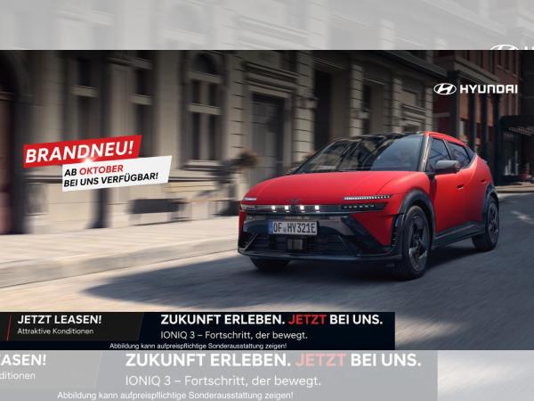Hyundai IONIQ 3 🔥 BRANDNEU! 🔥 42 kWh Trend Elektro-Komfort-Paket ohne Anzahlung!