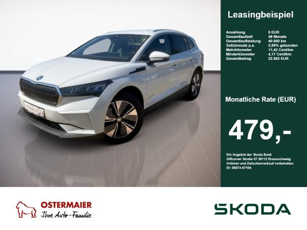 Skoda Enyaq iV 80 ACC.4xSHZ.Lenk-HZG.SideA.KAM.eHECK.AHK.NAV.SmartLink