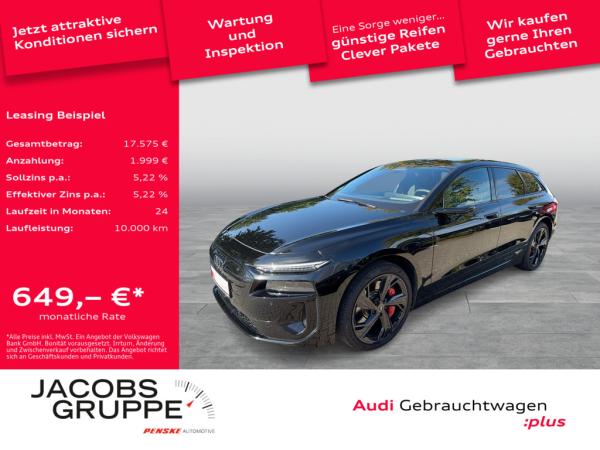 Audi S6 e-tron Avant All Black/S-Sitze/Luftf./360°/Matrix/HuD/V-Spiegel/21Z