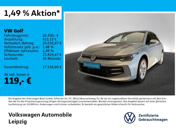 Volkswagen Golf VIII 1.5 eTSI Life *ACC*Matrix*DSG*APP*RFK