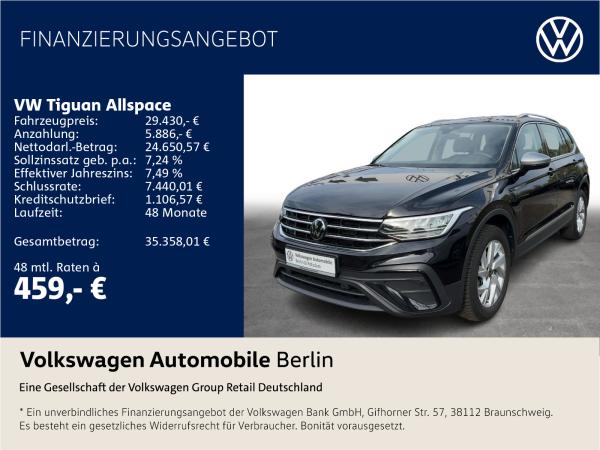 Volkswagen Tiguan Allspace 1.5 TSI DSG Life Navi LED SHZ PDC