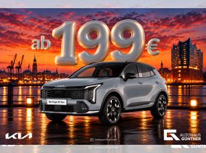 Kia Sportage GT-Line Aut. | VERFÜGBAR | Drive-Paket Sound-Paket | Lunarsilber | Gewerbe