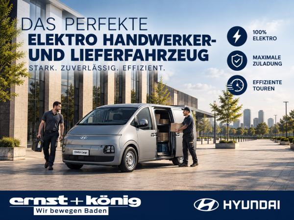 Hyundai STARIA 💼GEWERBEKRACHER💼⚡️EV⚡️🔥CARGO🔥84kWh🔥FREI-KONFIGURIERBAR🔥