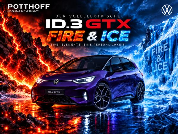 Volkswagen ID.3 GTX 💥FIRE & ICE DEAL 💥 PANO KAMERA NAVI LM20