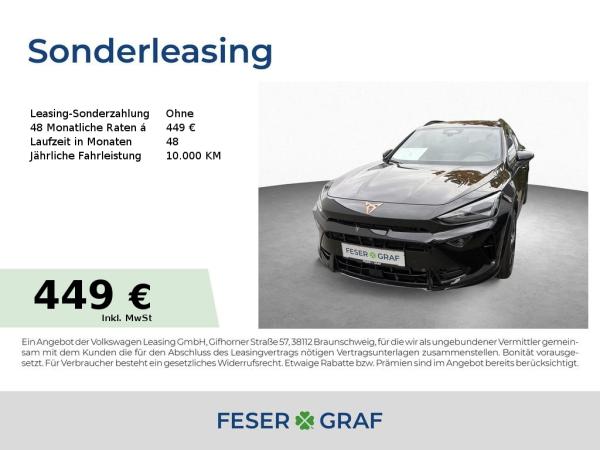 Cupra Formentor VZ Hybrid MATRIX AHK TOP VIEW