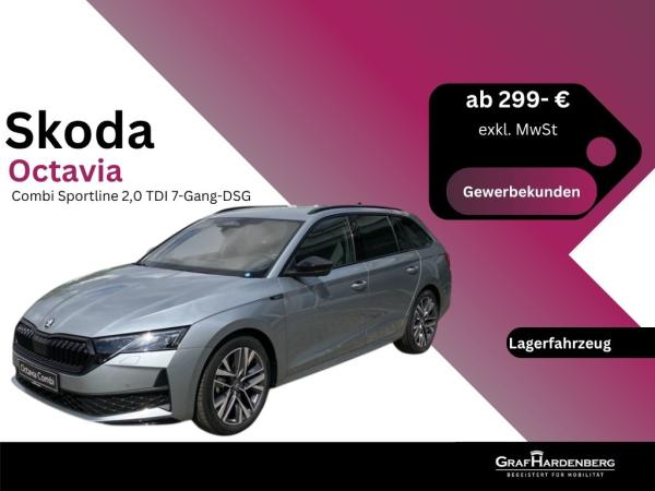 Skoda Octavia Combi Sportline 2,0 TDI 7-Gang-DSG