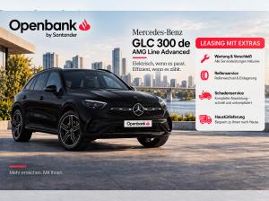 Mercedes-Benz GLC 300 de AMG Line Advanced inkl. Wartung/Verschleiß + Reifenservice + Schadenmanagement