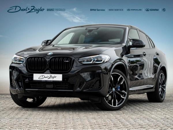 BMW X4 M40i PANO AHK ACC Laser HuD H&K Sitzlüf 360° saphirschwarz / brooklyngrau