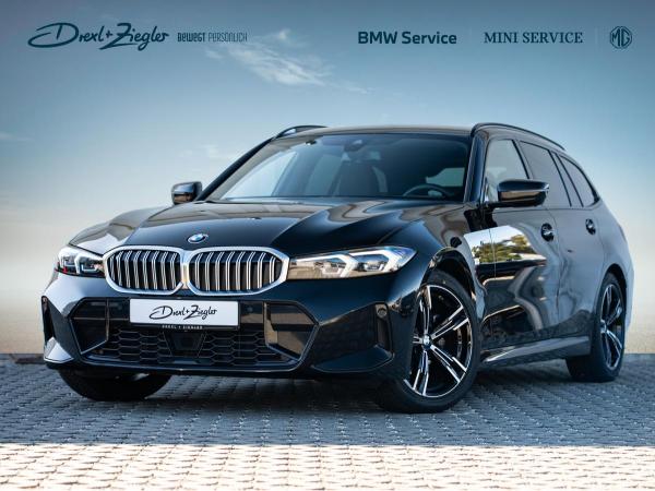 BMW 318 d Tour M-Sport AHK ACC KoZg Wireless S-Glas Schwarz / Grau