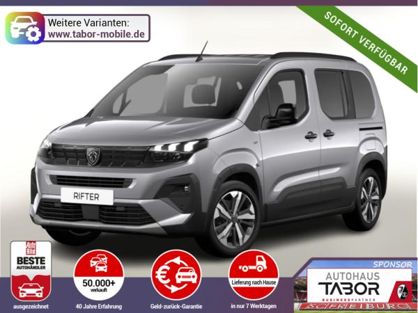Peugeot Rifter M1 GT SHZ ACC Nav Keyl Kam PDC TotW GripC
