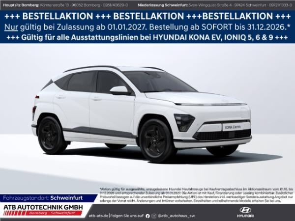 Hyundai KONA Elektro Select 49kWh Navi LED ACC Apple CarPlay StandHZG Digitales Cockpit
