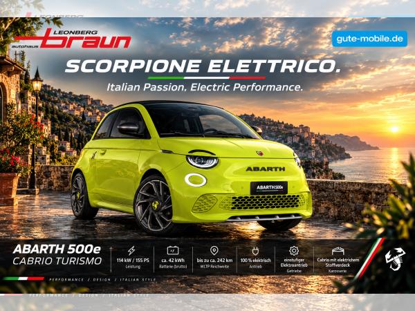 Abarth 500 Elektro Cabrio Turismo "Herbst-Special"