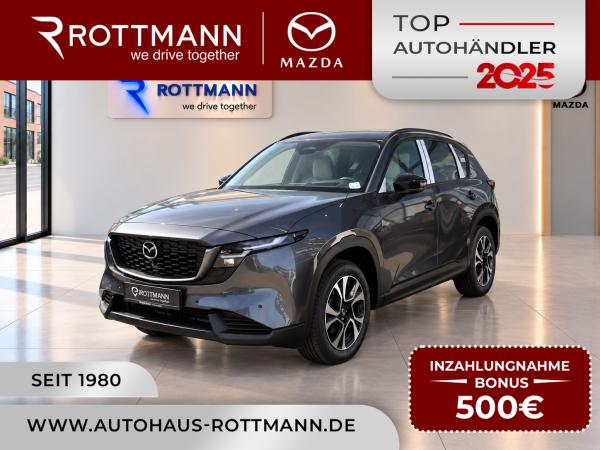 Mazda CX-5 2026 e-SKYACTIV-G 2.5 6AT EXCLUSIVE T-Leder Schwarz