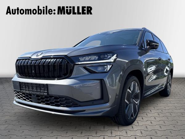 Skoda Kodiaq 🔥 SOFORT VERFÜGBAR | KODIAQ SPORTLINE 193 PS 4x4 | PANO | STANDHEIZUNG | CANTON | HUD | AHK | 360°