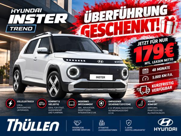 Hyundai Inster Trend | Gewerbe | sofort verfügbar | inkl. Überführung