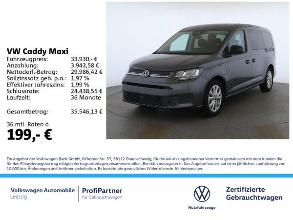 Volkswagen Caddy Maxi 1.5 TSI eHybrid Life *7-Sitze*ACC*APP
