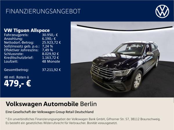 Volkswagen Tiguan Allspace 1.5 TSI DSG Life Navi AHK 7 Sitzer