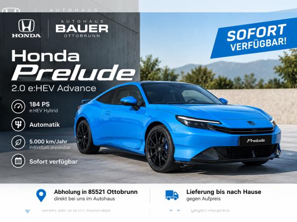 Honda Prelude 2.0 e:HEV Advance | sofort verfügbar!