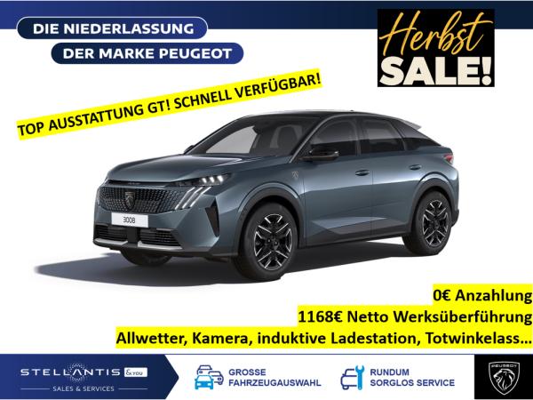 Peugeot 3008 GT✨ 145PS✨inkl. ALLWETTERREIFEN ✨SCHNELL VERFÜGBAR✨TOP AUSSTATTUNG✨