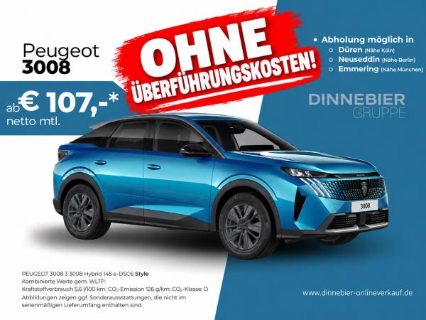 Peugeot 3008 | Gewerbe | Bestellfahrzeug